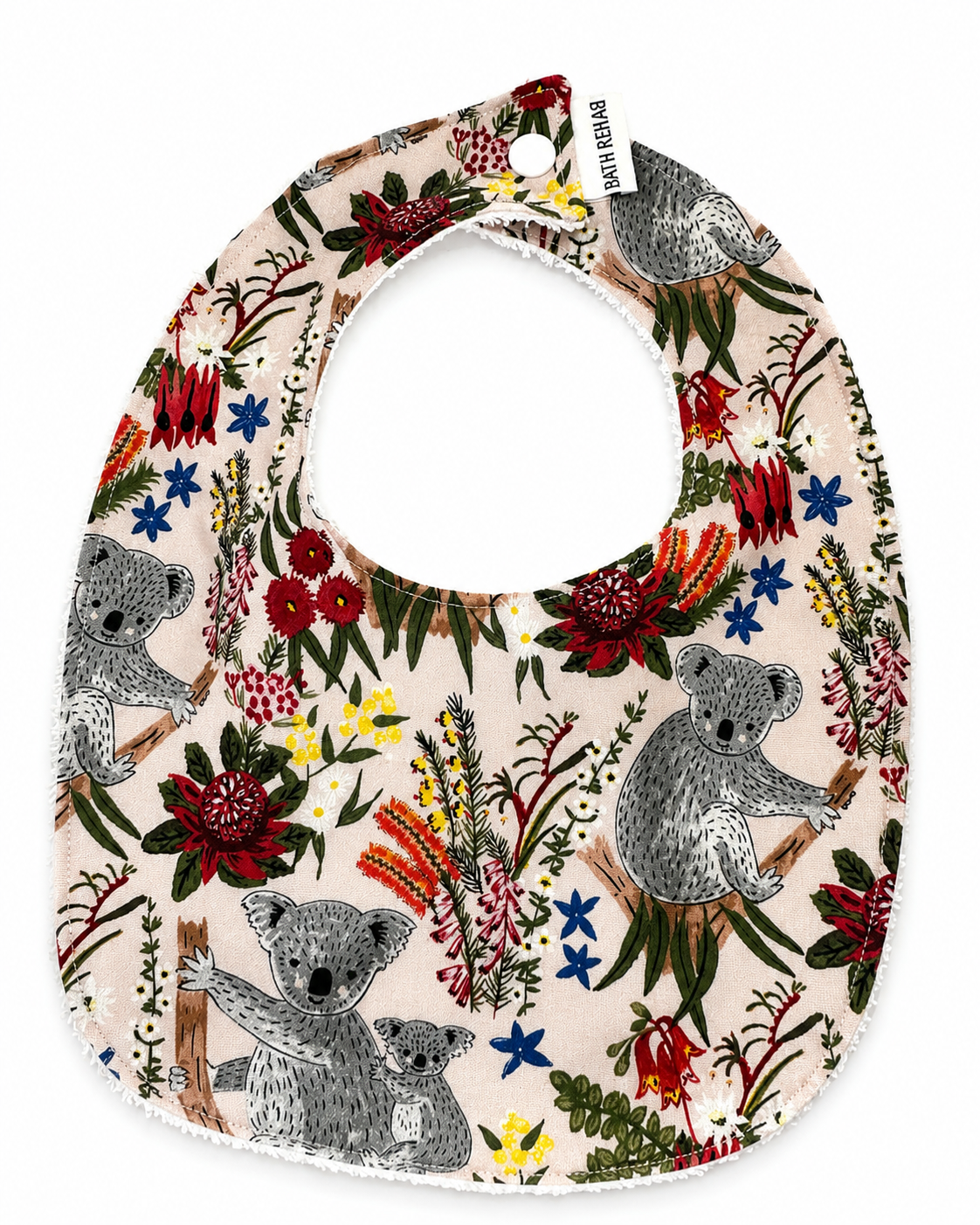
                  
                    Baby Bib Pink Koala Australiana
                  
                