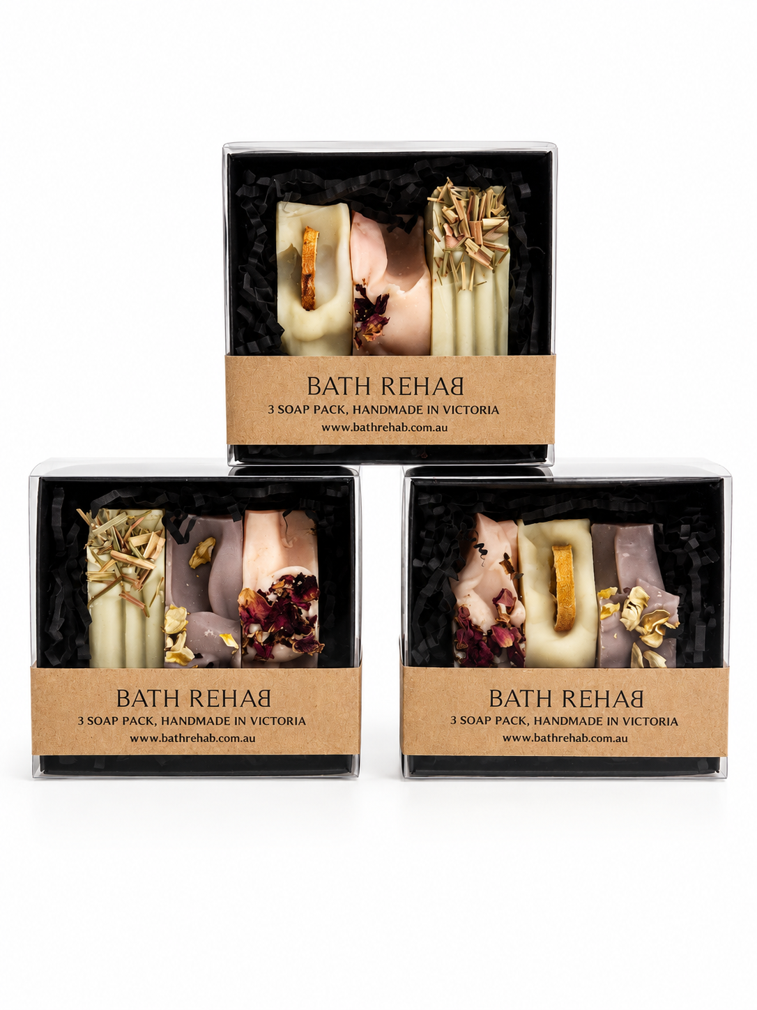 
                  
                    Boxed Soap Trio Pack
                  
                