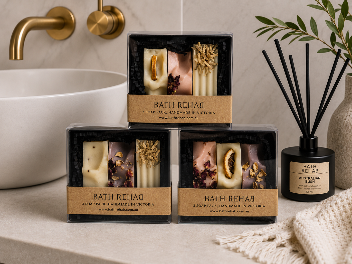 
                  
                    Boxed Soap Trio Pack
                  
                