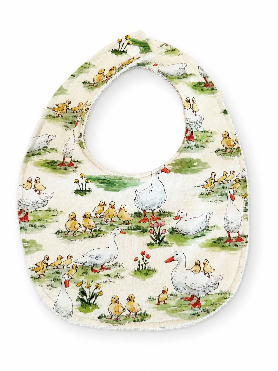 
                  
                    Baby Bib Vintage Ducklings
                  
                